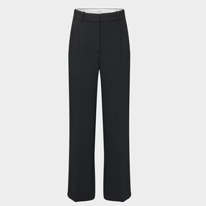 Wilfred Classic Black Wide-Leg Trousers